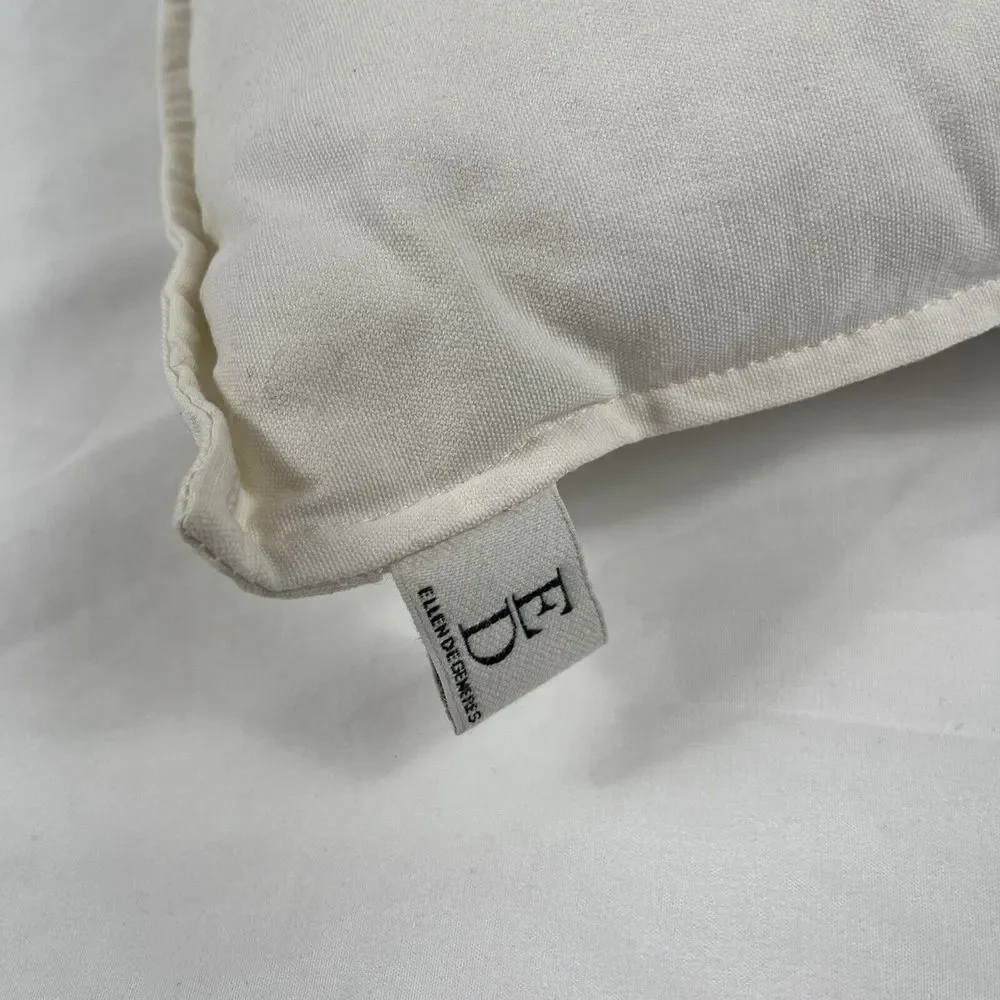 Ellen Degeneres Penguin Embroidered Throw Pillow ‎ 10.5